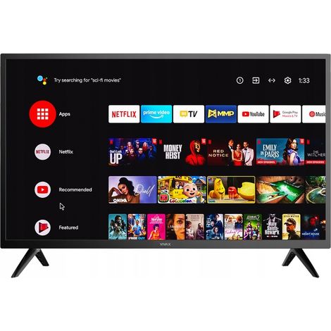 Smart TV LED de 32" VIVAX 32LE20K T2/S2 PVR Android 11