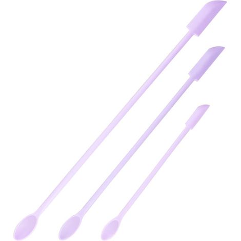 1 ensemble de 3 spatules de cuisine à racler la sauce - violet clair (1/5)