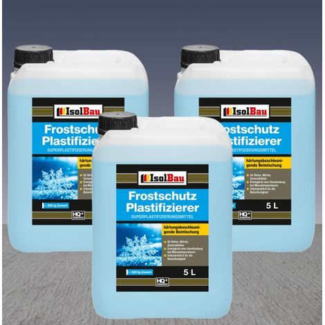 Plastifiant d'hiver IsolBau Frostschutz Plastifizierer 15L (1/2)