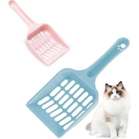 Pelle À Litière - Plastique Résistant - Pour Litière Chat - Tamisage Efficace - 1 Pièce (1/4)