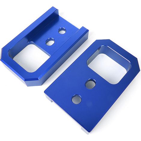 Compatible with 2024-2026 Tacoma 4Runner front bumper tow hook - Blue (1/4)