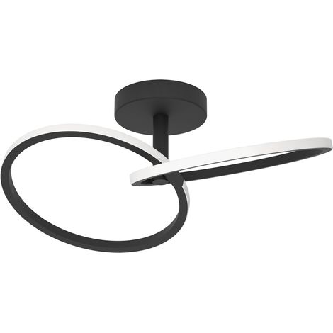 LED Plafonnier anneaux pour salon, lampe plafond couloir (1/5)