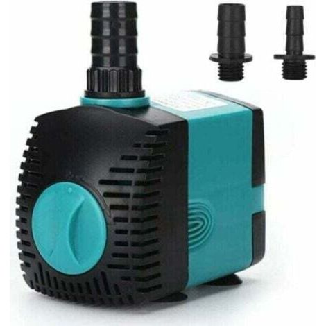 Pompe Fontaine Reglable Pompes Submersibles Pompe Aquarium Ultra-Silencieux Micro Pompe à Eau Submersible Pompe D'aquarium pour Aquarium, Animaux, Fontaine RéServoir de Poissons, 25W1200L/H