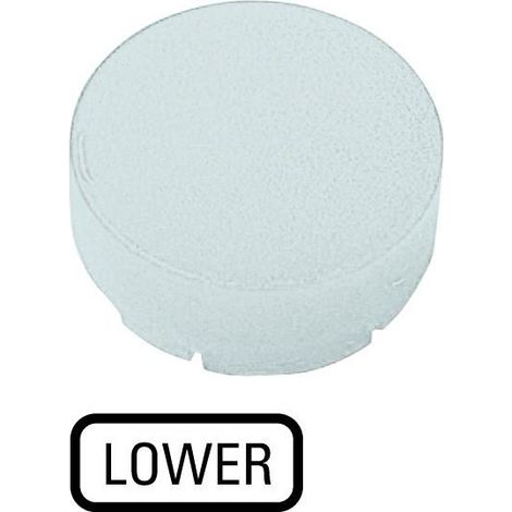Verrine pour boutons-poussoirs saillante blanche LOWER EATON M22-XDLH-W-GB18