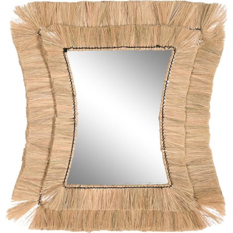 Miroir Jute Miroir 62X4X70 Naturel (1/3)
