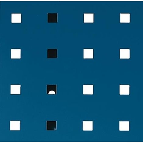 bott Lochplatte 457 x 495 mm enzianblau - 14025115.11