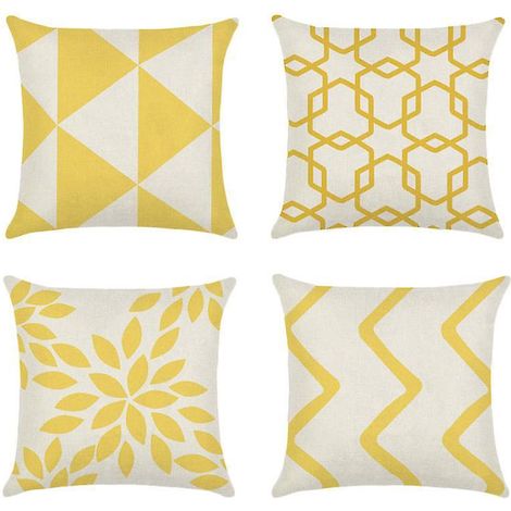 4 housses de coussin créatives (1/3)