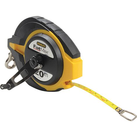 Stanley FatMax 20m Metric Long Tape 3:1 Gear Ratio Close Case 0-34-133 STA034133