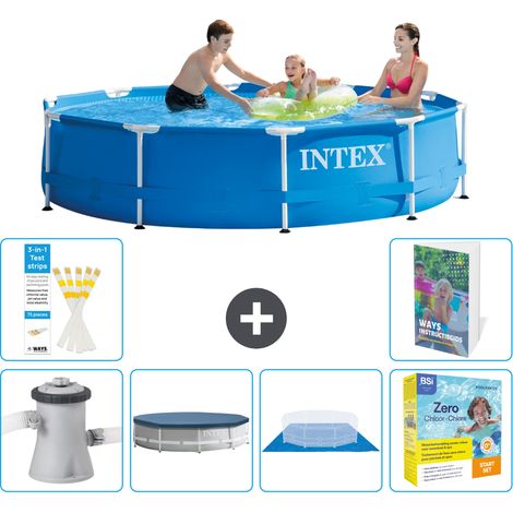 Frame Pool Rund - 305x76 cm - 7-teilig S198