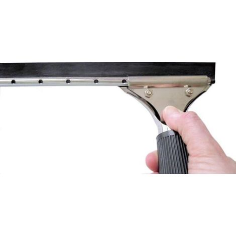 -Raclette Fenêtre Professionnelle - Inox 15 cm, Lame Double Face, Pratique pour Nettoyer Verre et Carrelage (1/4)
