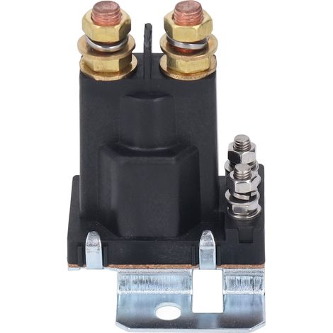 Démarreur solénoïde relais 500A 30W bobine laiton acier inoxydable contacteur voiture 12V CC (1/5)