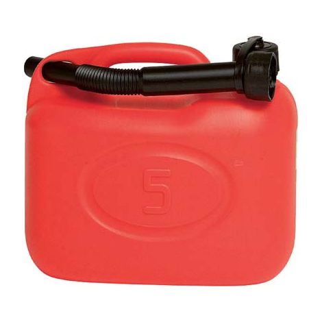 TANICA CARBURANTE - PP ROSSO LT  5- 4 pezzi