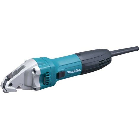Makita – Cisaille électroportative à doubles couteaux 4500 cps/min 380 W – Coupe nette sans déformation – Pour matériaux jusqu'à 1,6 mm