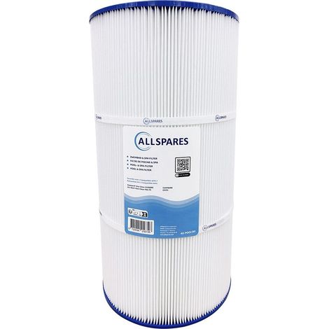 Filtro de agua para piscina AllSpares compatible con Hayward StarClear Plus CX760RE / CX0760RE / C751 / C0751 (Ø227 x 441 mm)
