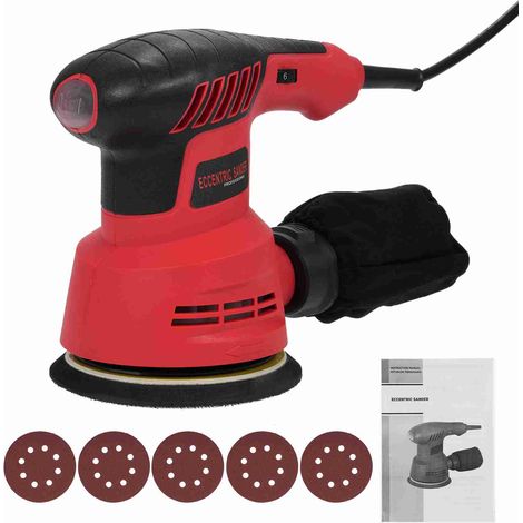 Ponceuse électrique à faible vibration 5000-12000 tr/min, ponceuse à 6 vitesses variables pour professionnels et débutants (1/5)