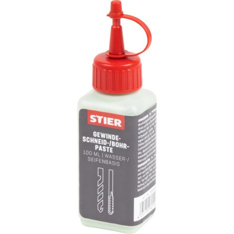 Pâte à tarauder STIER 100 ml, base eau / savon (1/4)