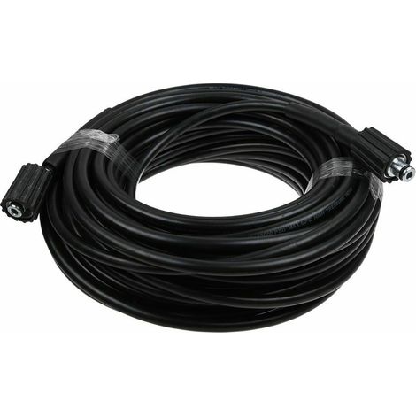 Tuyau d'extension de remplacement pour nettoyeur haute pression, 50 pieds, 5800psi, avec adaptateur, haute puissance (1/5)