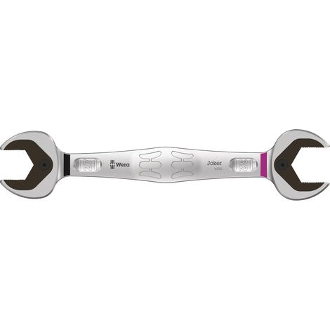 Wera llave de boca doble 6002 Joker 27x32mm L.305mm ma cromada - 5020263001