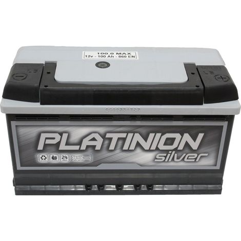 Batería de coche 100Ah MAX  PLATINION PREMIUM