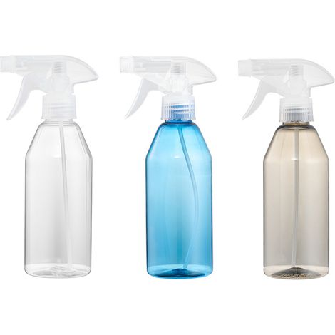 (3 Stück) 400-ml-Leere Sprühflasche, Leere Sprühflaschen, Wiederverwendbare Wassersprühflasche aus Kunststoff (1/5)