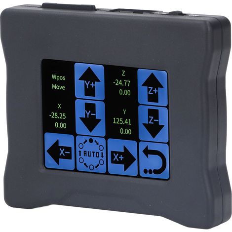 Contrôleur CNC portable avec écran tactile pour fraiseuse 3 axes, système hors ligne (1/5)