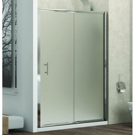 Box doccia un lato 150cm vetro satinato anticalcare KF5000 kamalu