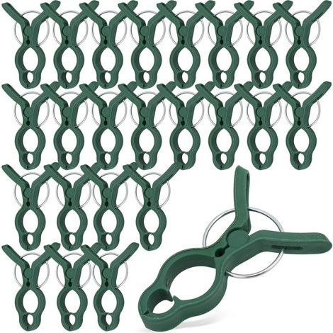 Lot de 50 Clips de Support de Plantes réutilisables pour tomates et orchidées - pour Fixer et Redresser Les tiges de Plantes grimpantes et vignes (1/5)