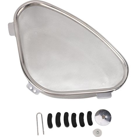 Crépine d'angle suspendue pour évier, panier triangulaire en fer, filtre récupérateur de déchets pour cuisine et salle de bain