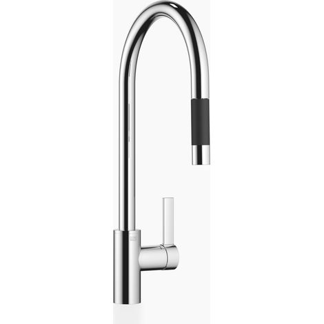 Mezclador monomando Dornbracht TARA ULTRA con ducha extraíble, (1/2)