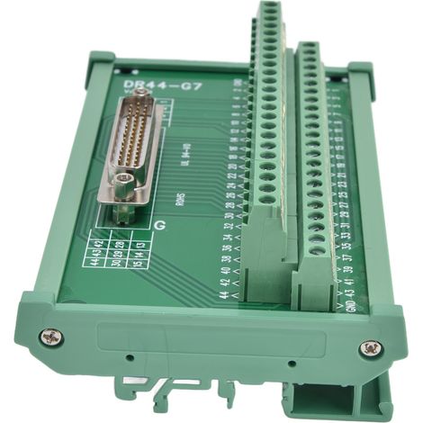 Borne de jonction DR44-G7 Mâle Module PCB 60V DC, connecteur terminal mâle pour carte électronique (1/5)