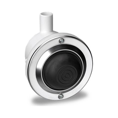 PULSANTE PNEU A PEDALE PER MONTAGGIO INCASSO PAVIMENTO Misura: Bianco (1/2)