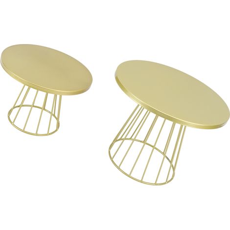 Présentoir à gâteaux rond en fer, élégant et multifonctionnel, idéal pour les mariages, les anniversaires et les fêtes. (1/5)