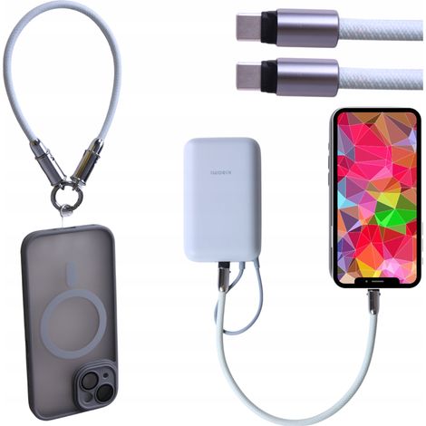 USB-C-Ladekabel für iPhone und Samsung, kurz und schnell (1/5)