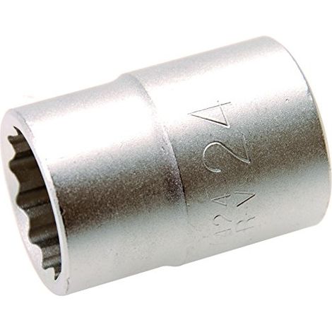 BGS Douille à douze pans entraînement carré intérieur 20 mm (3/4") SW 24 mm - 7424