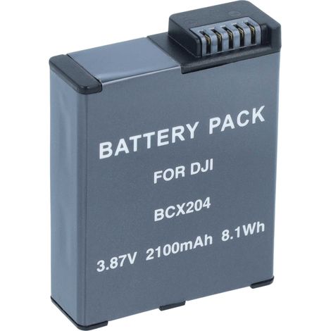 vhbw Akku Ersatz für DJI BCX204-1950-3.87, CP.OS.00000370.01, JH-ACT5 für Tragbare Mini-Kamera (2100 mAh, 3,8 V, Li-Ion) (1/5)