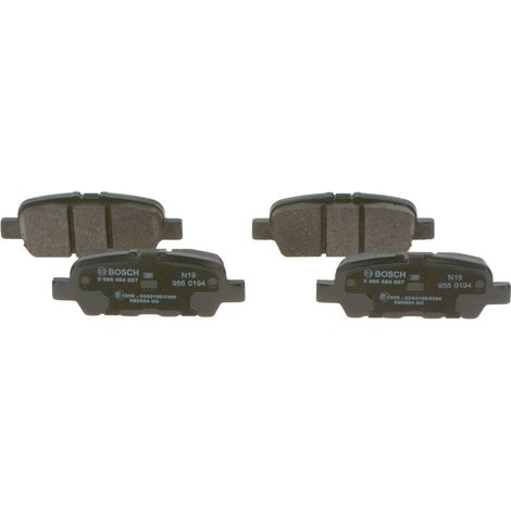 Bremsbeläge HINTEN 0986494857 Bosch (1/5)