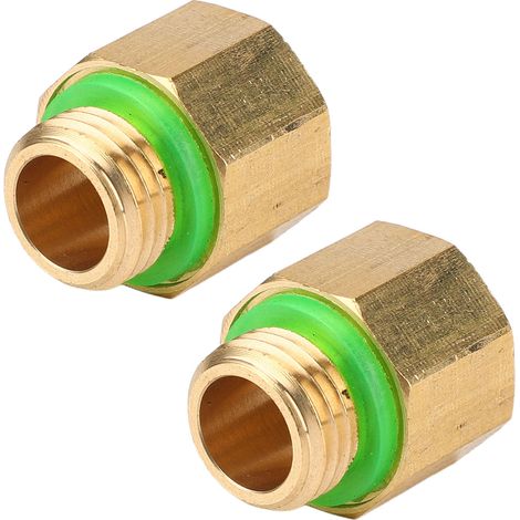 Adaptateur réducteur pour pulvérisateur haute pression (2 pièces) : filetage interne G3/8 vers filetage externe G1/4. Adaptateur pour pulvérisateur de pesticides. (1/5)