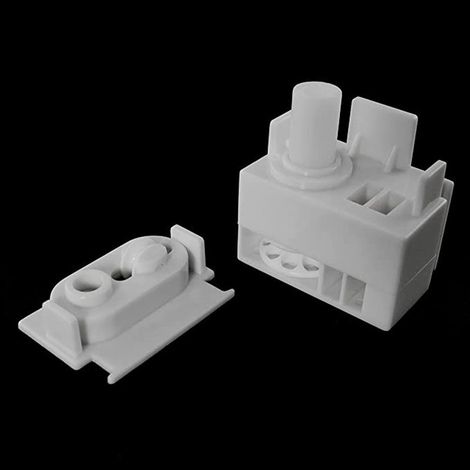 Tête de commande verticale de 4 cm pour stores vénitiens (accessoires inclus). (1/5)