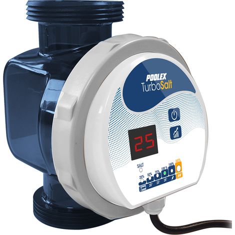 Electrolyseur turbo salt poolex - 30 m³ (1/5)
