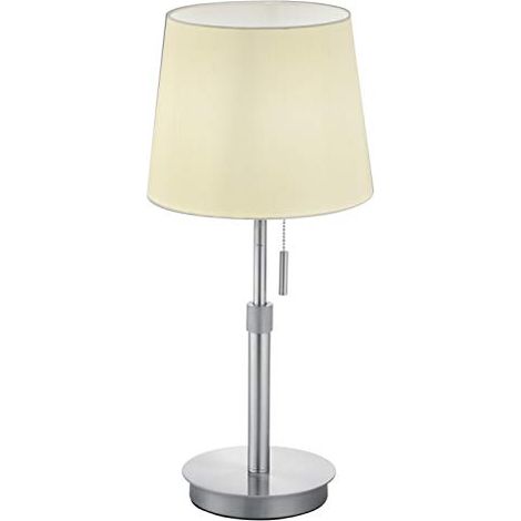 Applique Parete Interno Doppio Snodo Acciaio Paralume Bianco Lyon GD Trio (1/4)