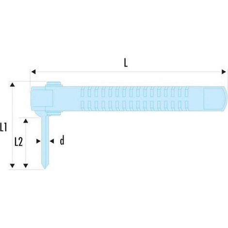 Appareil de coupe pour manchon Facom, Long. 140mm ( Prix pour 1 ) (1/2)