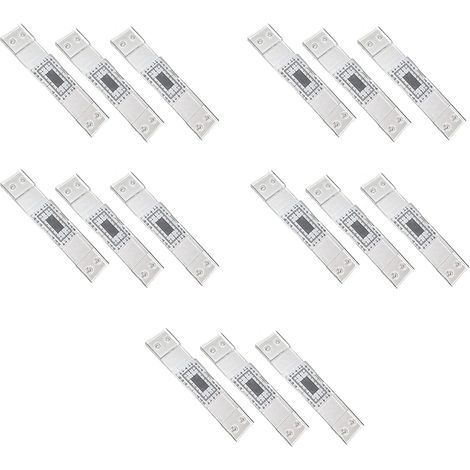 Crack Monitoring Kit, 15-Piece Crack Measuring Tool, Crack Width Gauge, Clear Acrylic Angle Crack Comparison Bracket (1/5)