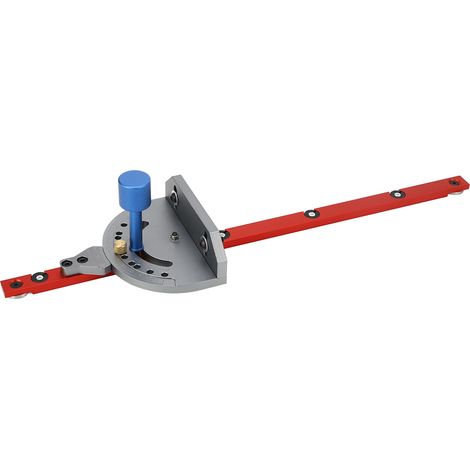 Guide d'onglet pour scie circulaire de table de 48 cm (19 po) en alliage d'aluminium, angle réglable, avec échelle, outils de menuiserie (1/5)