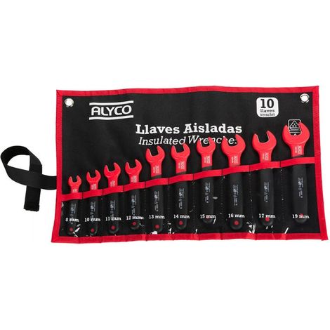 JEU 10 CLÉS FIXES VDE B/NYLON