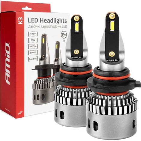 Bombillas LED para coche serie K3 HB4 9006 12V 6000K Canbus amio-03688 (1/5)