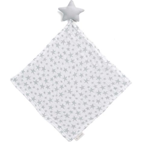 Jané Dou-Dou, Bambola di Attaccamento, Neonato, Bambù e Cotone, Piacevole, Grigio, Star (1/5)