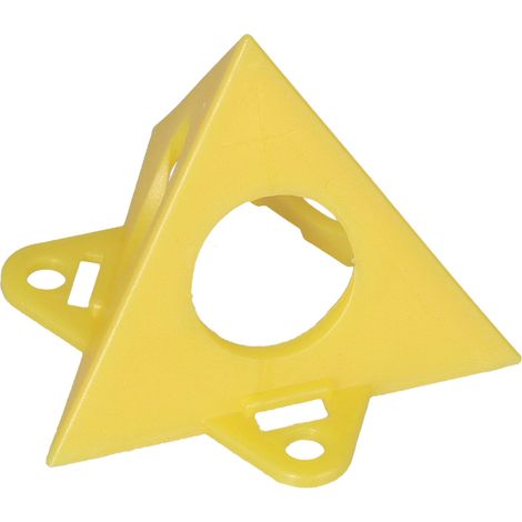 Lot de 20 cales triangulaires en plastique pour peinture, supports de cadre et étagères de bricolage (1/5)