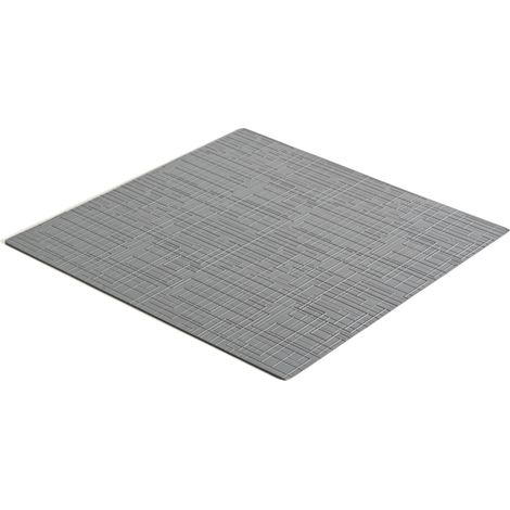 Tappetino antiscivolo per cassetti, Effetto Net, lunghezza 20 metri x 48 cm, Tecnoplastica, Grigia 8911521 EMUCA (1/5)