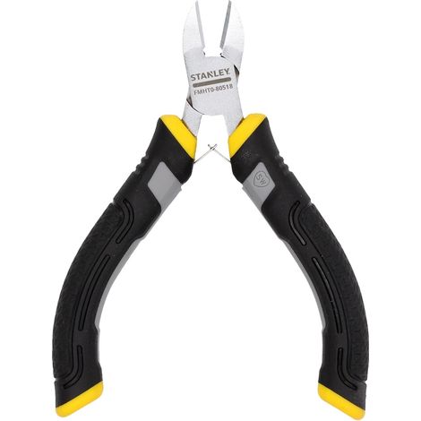Mini Pince Coupante Diagonale Électricien Gamme FATMAX - Design Compact - Ressort De Rappel - Coupe Et Serre - Poignée Bi Matière - Acier Trempé (1/5)