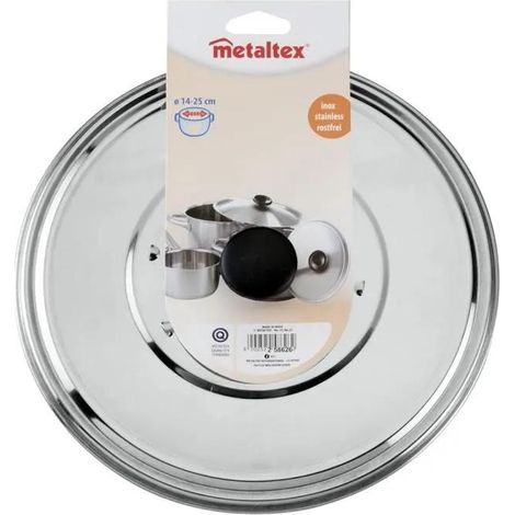 Metaltex D12A25 Edelstahl Spritzschutzdeckel 26,5 cm